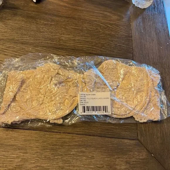 Sexy Lace Bra - Beige/Nude with Tag - Picture 3 of 13